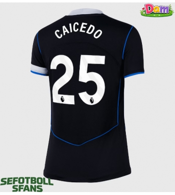 Chelsea Moises Caicedo #25 Tredje Tröja Kvinnor 2025-26 Kortärmad